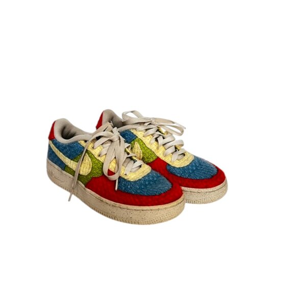 Nike Air Force 1 Kids Mutilcolor LV8 NN Hemp-Multi Sneaker Shoes